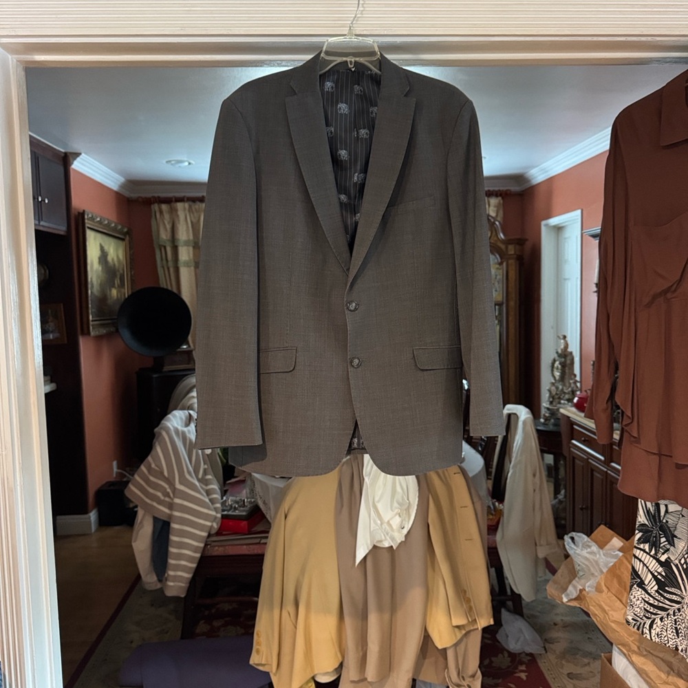 Men's Classic Gray Blazer